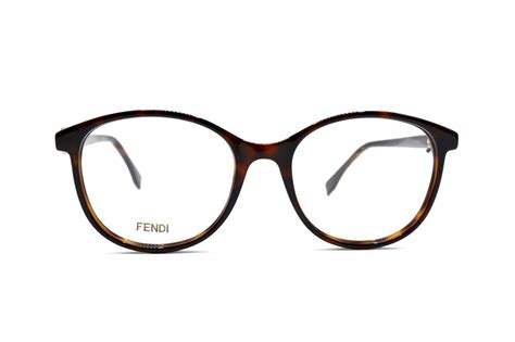 fendi ff 0299 f|Fendi Eyeglasses FF0299 086 Dark Havana 51.